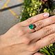 Бразильский изумруд 3,18  CTS золоте кольцо 14 К  от JR Jewel. Кольца. МаргаРита (JRemeralds). Ярмарка Мастеров.  Фото №4