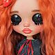 Blythe Кукла Блайз Custom blythe doll. Кукла Кастом. Semirablythe. Ярмарка Мастеров.  Фото №6