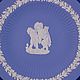 Винтаж: Винтажная коллекционная тарелка из бисквитного фарфора от Wedgwood. Тарелки винтажные. Farfor Сlub. Интернет-магазин Ярмарка Мастеров.  Фото №2