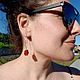 Серьги из коллекции "Pieces of ice" кварц. Серьги-продевки. Украшения Darya_your_jewelry. Ярмарка Мастеров.  Фото №6
