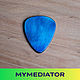 Медиатор из титана: Blue Glide, Медиаторы, Москва,  Фото №1