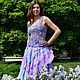 Knitted top Lilac Paradise, Irish lace. Tops. Olga Karpenko Luizafelt. Online shopping on My Livemaster.  Фото №2