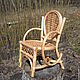  Стулья: Кресло для маленьких детей. Мебель для детской. palkignu плетеная мебель. Ярмарка Мастеров.  Фото №4