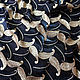 Gorgeous Alta MODA Paisley mesh on black. Fabric. italy-tkani. Online shopping on My Livemaster.  Фото №2