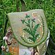 Order Textile backpack 'Scotland '. Julia Linen tale. Livemaster. . Backpacks Фото №3
