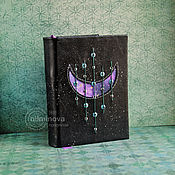 Канцелярские товары handmade. Livemaster - original item Moon notebook Star journal Magic Celestial book. Handmade.