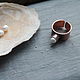Кольцо Медное Бохо С Жемчугом. Кольца. NadyaBriJewelry. Ярмарка Мастеров.  Фото №10