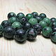 Zoisite 8 mm. Minerals. Elena (luxury-fittings). My Livemaster. Фото №4