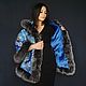 Order Jacket made of a scarf 'Recognition' with a hood. National Brand. Livemaster. . Outerwear Jackets Фото №3