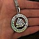 Will valknut in future (3,5 cm ). Folk decorations. h-a-n--t-e-r. Online shopping on My Livemaster.  Фото №2