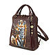 Order Bag backpack purse 'Fox scientist'. Pelle Volare. Livemaster. . Backpacks Фото №3