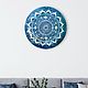 Mandala painting 'Depth of soul' canvas d50h2cm Handmade. Esoteric Mandala. ommandalaom. Online shopping on My Livemaster.  Фото №2