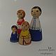 Wooden Dolls Handmade Family. Play sets. Very big ears (verybigears). Online shopping on My Livemaster.  Фото №2