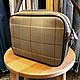 Винтаж:  Сумка через плечо Burberry Khaki Check Canvas. Сумки винтажные. Chic bags. Ярмарка Мастеров.  Фото №4