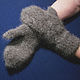 Men's knitted mittens. Mittens. Warm Yarn. My Livemaster. Фото №4