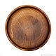 Wood flat plate (19,5#72. Plates. ART OF SIBERIA. My Livemaster. Фото №5