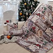 Подушка декоративная "Рождественская звезда"