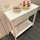 Console table 'Minimalism' white, Consoles, Moscow,  Фото №1