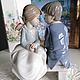 Винтаж: Nao by Lladro First Love редкая сюжетная статуэтка фарфор Испания. Статуэтки винтажные. Commodele. Ярмарка Мастеров.  Фото №7