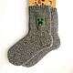 RussianSocks Майнкрафт носки купить вязаные носочки подарок игрушки. Носки. RussianSocks ВЯЗАНЫЕ НОСКИ ВАРЕЖКИ. Ярмарка Мастеров.  Фото №4