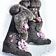Felted high boots, High Boots, Ekaterinburg,  Фото №1