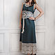 Linen dress with lace ' Coniferous forest'. Dresses. Julia Linen tale. Online shopping on My Livemaster.  Фото №2