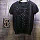 T-shirt with embroidery 'Constellation '. T-shirts. LUXURIOUS ANGORA. My Livemaster. Фото №5