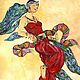 Watercolour costume design for the ballet 'Scheherazade' by Leon Bakst. Pictures. The colorful world. Online shopping on My Livemaster.  Фото №2