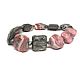 Rhodochrosite/Pyrite bracelet. Made of natural stones, the castle from Anna Chernykh. Bead bracelet. The final touch. Online shopping on My Livemaster.  Фото №2