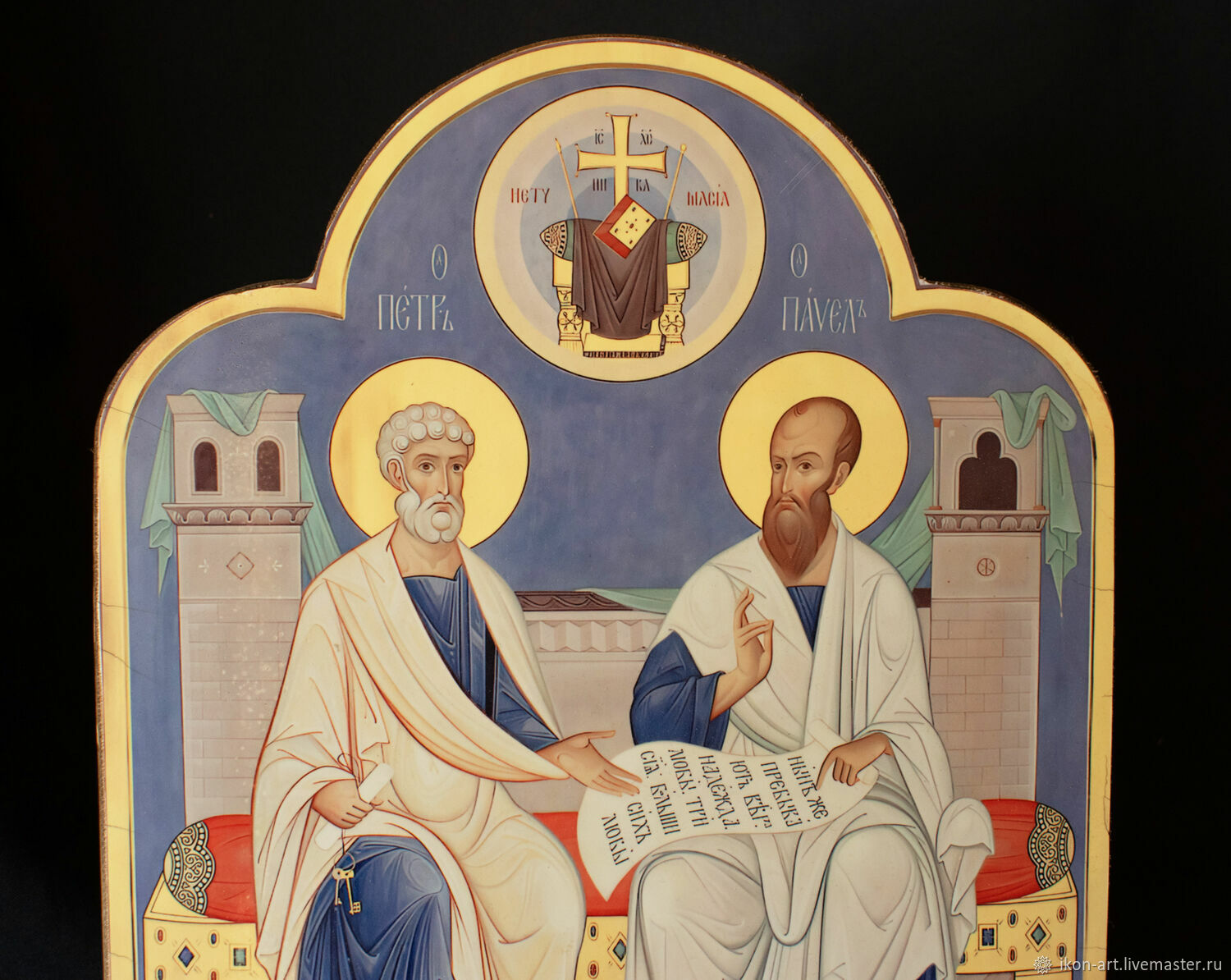 Икона Петр и Павел аростолы (АРТ.04468)