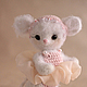 Fair masters-more Teddy Svetlana Shelkovnikova. Mouse Teddy Angelina. Mouse Teddy handmade. teddys made by svetlana shelkovnikova. 
