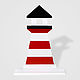 Shelf Lighthouse Red, Shelves, Moscow,  Фото №1