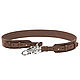 Leather belt with designer buckle, Straps, Moscow,  Фото №1