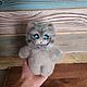 Чеширский кот из меха. Мягкие игрушки. ToysMari (handmademari). Интернет-магазин Ярмарка Мастеров.  Фото №2