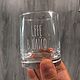 Set of rocks with a compartment for alcohol. Water Glasses. WoodCraft32. My Livemaster. Фото №5