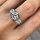 18. Кольцо данбурит, огранка 4.20 ct. Натуральные камни. Кольца. Елена. Ярмарка Мастеров.  Фото №13