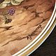 Винтаж: Винтажная большая тарелка от Tony Héritage « Фрукты», фарфор, Англия. Тарелки декоративные винтажные. Brocante chez Alla. Ярмарка Мастеров.  Фото №4