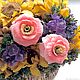 Серьги - розы Розовое облако. Серьги классические. Людмила Multiflora. Ярмарка Мастеров.  Фото №4