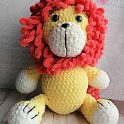 Куклы и игрушки handmade. Livemaster - original item Soft toys: Lion. Handmade.