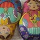 Matryoshka doll, pillow toy ,hand-painted, 39h30 cm. Baby pillow. arkensoie Silkyway. My Livemaster. Фото №5