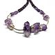 Natural Amethyst necklace, handmade silver by Karen hill. Bead bracelet. The final touch. My Livemaster. Фото №4