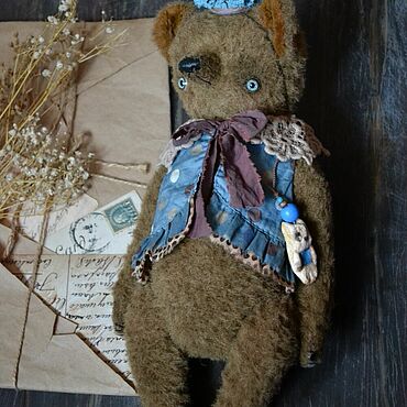 Куклы и игрушки ручной работы. Ярмарка Мастеров - ручная работа Мишка. Handmade.