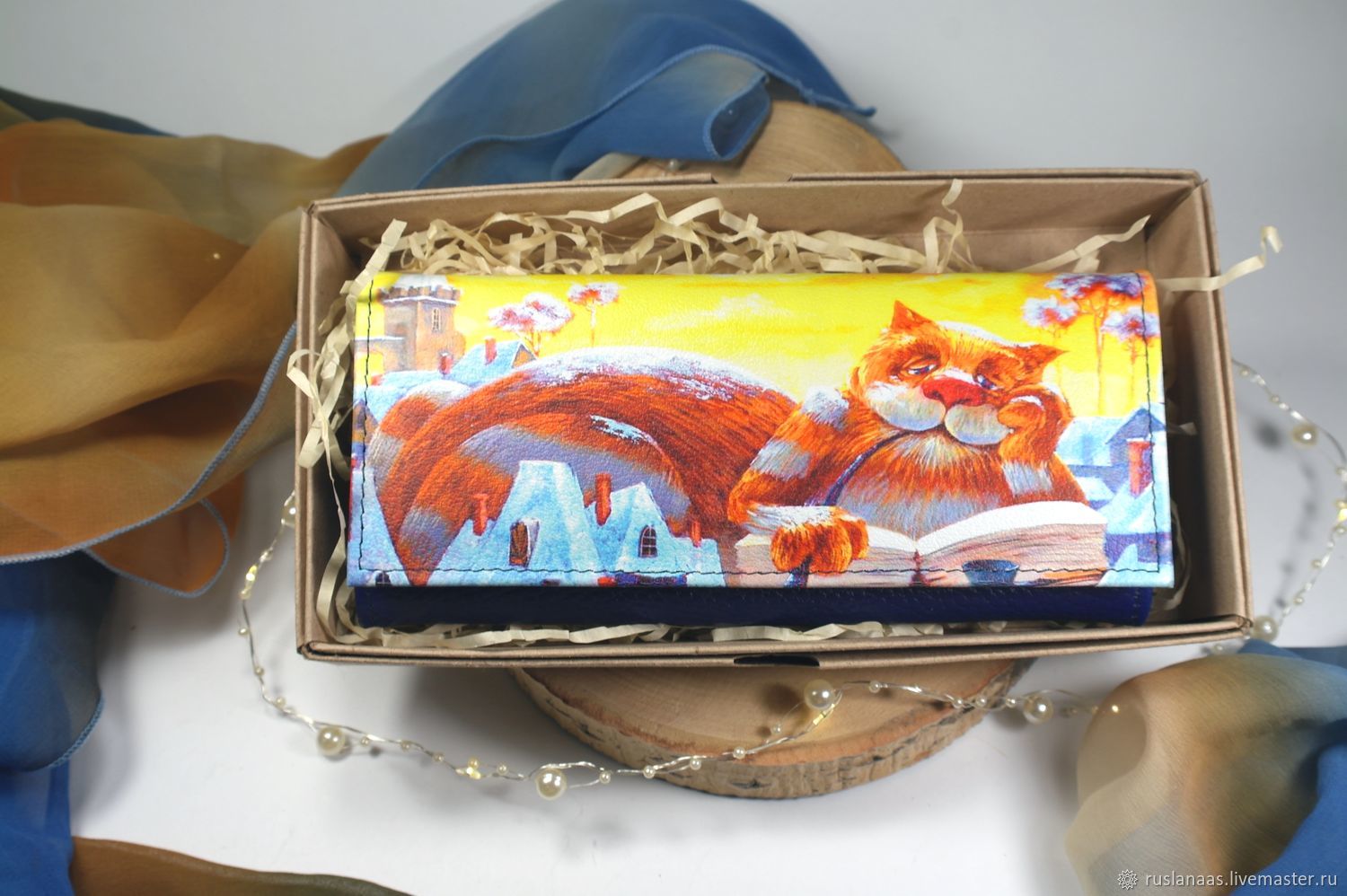 Кошелек женский с рисунком