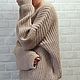 Свитер женский вязаный   коричнево-бежевый. Свитеры. Sweater Star Вязание на заказ.. Ярмарка Мастеров.  Фото №9