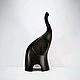 'Cute Elephant' wooden figurine. Figurines. Wooden cats-Alexander Savelyev. Online shopping on My Livemaster.  Фото №2