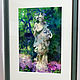 the watercolors White night in the Summer garden. Pictures. Artgrafika. Online shopping on My Livemaster.  Фото №2