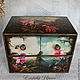 Order Mini-chest Mysterious orchids. Gifts from Irina Egorova. Livemaster. . Mini Dressers Фото №3