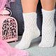  Openwork downy socks for women. Socks. Down shop (TeploPuha34). My Livemaster. Фото №6