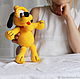 Doggie yellow, Stuffed Toys, Gukovo,  Фото №1