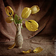 Натюрморт фото, картина  Желтые тюльпаны, Фотокартины, Москва,  Фото №1